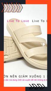 Dép nữ quai ngang siêu nhẹ DUWA - Hàng chính hãng - LN346