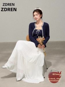 ZHANGDAREN | Bộ Quần Áo Knit Giảm Cân Kích Cỡ Lớn