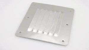 AD Stainless Steel Marine Hardware Square Air Vent Louver Boat Marine Vent Grille Ventilation Louvered Ventilator Grill Cover