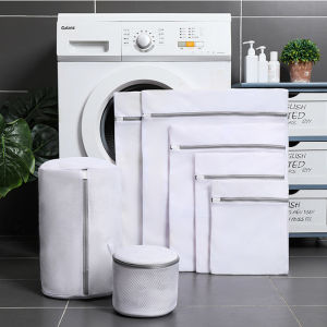 Mesh Laundry Wash Bags for Delicates with Non Rust Zipper Bolsa Lavadora