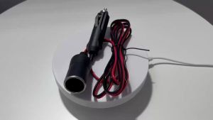 [Cáp Nối Dài Chịu Tải 180W] Bộ Cáp Nối Dài Tẩu Sạc Xe Hơi Ô Tô Đầu Đực Chuyển Sang Đầu Cái 12V/24V Chiều Dài 1.5M