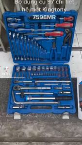 Bộ dụng cụ 97 chi tiết hệ mét Kingtony 7598MR