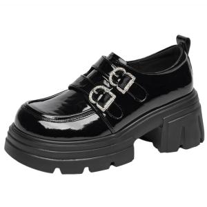 Josiny | Thick Sole Height-increasing Leather Shoes