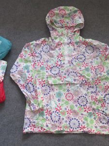 Portable Outdoor Waterproof Raincoat Vest Men Women Short Style Windbreaker Foldable Single Piece Hat Included Light Weight