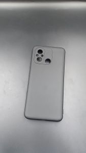XIAOMI REDMI 12C Softcase Silicon Macaron FULL BLACK Case Casing XIAOMI REDMI 12C