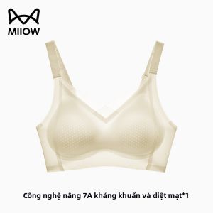 Áo ngực MiiOW cho nữ vải lụa băng mỏng nhẹ thoáng mát chống chảy xệ