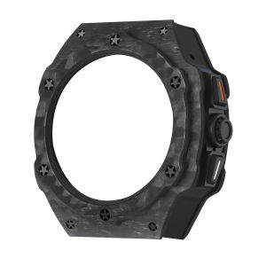 Luxury Modification Kit for Samsung Galaxy Watch Ultra 2025 47mm Carbon Fiber Case Strap for Galaxy Watch 7Ultra Band Accessorie