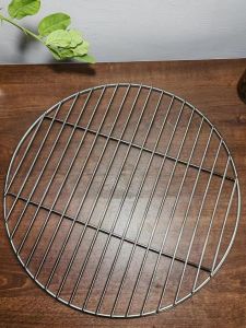 Stainless Steel round Solid Barbecue Tool for Cured Meat Dry Steamed Vegetable Steamer Rack Non-Toxic Non-Poisonous Eco-Friendly