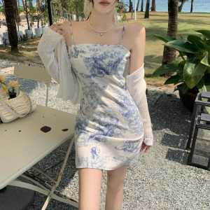 IOS SHOP FAUNA MINI DRESS RAYON WANITA KOREAN STYLE  KEKINIAN