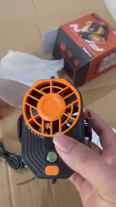 Quạt Đeo Thắt Lưng Pin 10000mAh  – 10 Cấp Độ Gió Đeo Hông/Đeo Cổ Quạt Điều Hòa Mini Dùng 10H