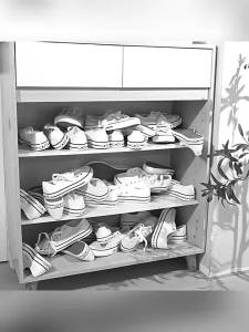 SIVASS | Adjustable Double Layer Shoe Organizer