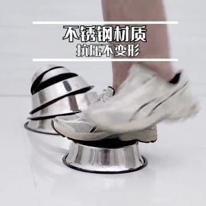 Dog food bowl Stainless steel durable bowl non-slip Cat food bowl