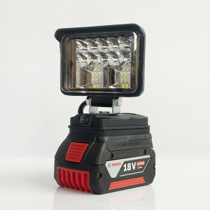 ไฟทำงานแบบไฟฟ้า BOSCH ไฟฉุกเฉิน LED ไฟจุดโฟกัส ไฟมือถือแบบมีสายไฟ 18V สำหรับอุปกรณ์บำรุงรักษารถยนต์