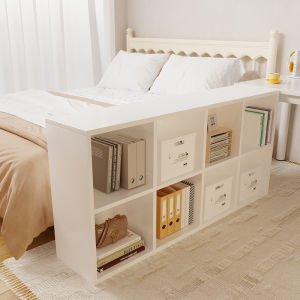 OYIla | Bedroom Bedside Bookshelf Semi-enclosed Shelving Unit Space Divider