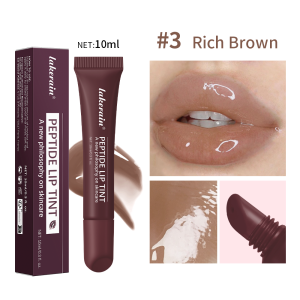 Long Lasting Moisturizing Lip Gloss Waterproof Mirror Glass Shine Transparent Color Halo Dyeing Easy Apply Cosmetics Makeup