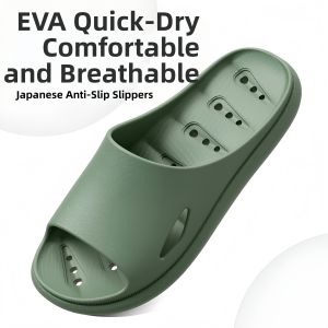 Summer Indoor Breathable Non-slip Quick-drying Bath Slippers