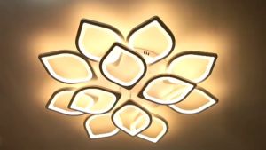 Đèn Ốp Trần Đèn Trần Trang Trí Phòng Khách Phòng Ngủ Trần Thạch Cao 3 Chế Độ Sáng Có Kèm Điều Khiển Từ Xa - Bảo Hành 2 Năm