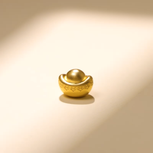 Chow Sang Sang 周生生 999 Gold Chinese Gifting Collection Yuanbao Gold Ingot for Women & Men 960869 Price-by-Weight 5g Gold