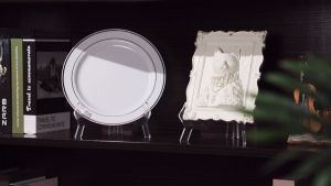 5/7/9/12 Inch Display Easel stand Plate Bowl PicturePhoto Frame Pedestal Holder
