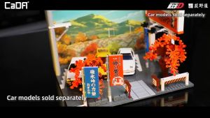 CaDA Initial D Usui Touge Parking Lot Bricks DIY Building Block Toy Set C61034W