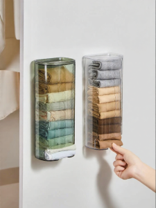YYIEDERNG | Wall-Mounted Underwear and Sock Organizer