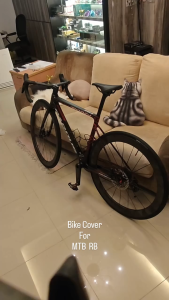 Basikal Dust Wheel Grey Cover Anti dust Bike Indoor Storage Bag Scratch Proof Washable High Elastic Tire Cover RB MTB