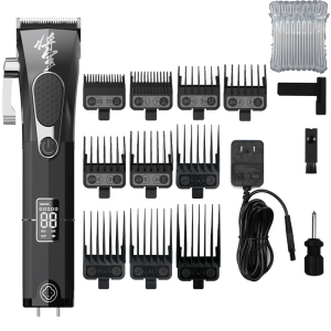 Máy Cắt Tóc Chuyên Nghiệp Madeshow G9C G9G 2024 Dành Cho Nam Giới Kiểu Cổ Điển Salon Lưỡi Dao Thép Không Gỉ Đầu Dầu Chức Năng Pha Trộn Màu Sử Dụng Được Khi Khô/Ướt
