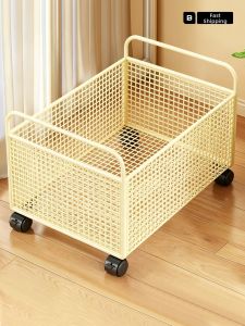 WUBUWEI | Mobile Rolling Book Organizer Storage Rack