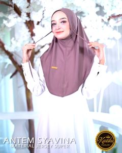 Jilbab Instan Siria Non Pad Oval Jersey Super Syavina By Kartika Hijab