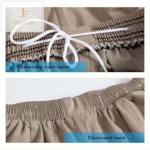 กางเกงขาสั้นผู้ชายแฟชั่น กางเกงขาสั้นลายเท่ๆ เอวยางยืดไซส์28-42 Premium