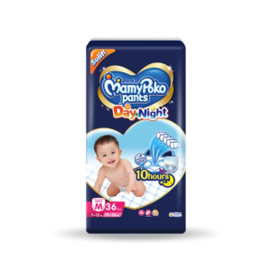 MamyPoko Day and Night Pants Baby Diapers Medium 36