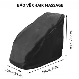 Vỏ Bọc Ghế Massage Chống Nước Chống Bụi 210D Polyester Vỏ Bảo Vệ Đồ Nội Thất Có Thể Ngả Lưng Để Sử Dụng Tại Nhà Văn Phòng