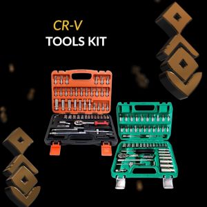 Kunci Shock Set 53 In 1 - 24 & 72 Gigi Mechanical Automotive Rachet Adjustable