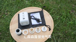 Rechargeable Electric Air Pump Inflator Deflator For Camping Mattress Sofa Pool Float Tent Outdoor Portable Wireless