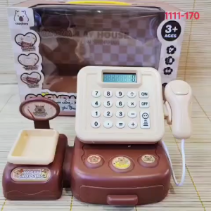 [Rẻ vô địch] (Có Hỏa Tốc TPHCM) Hộp Đồ Chơi Máy Tính Tiền Siêu Thị Dành Cho Bé 1111-170 ️🛒️🛒️🛒