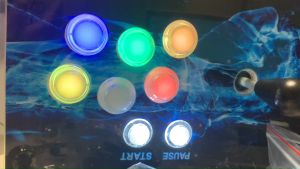 SQ ARCADE 3D Pandora Saga Box EX2 8000-in-1 Arcade DIY Kit na may 5-Pin Joystick Color LED Buttons para sa Pandora Game Cabinet Tekken 5/6