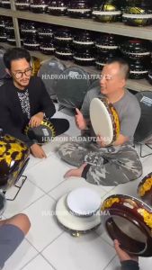 Rebana Hadroh Ukir Standar Full set Termurah-HNU