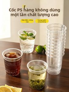 COOKER KING | Durable Food-Grade Transparent Disposable Cups