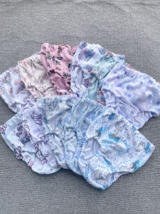 กางเกงชั้นในทรงสามเหลี่ยมผ้าฝ้ายแท้สำหรับเด็กผู้หญิง ทรงปลาดุกเจ้าหญิงน้ำแข็งเอวสูง กางเกงชั้นในเด็กผู้หญิง ชุดชั้นในเด็ก ฤดูร้อน 2021