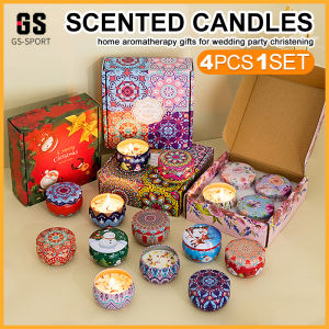 Scented Candle 4 In 1 Home Fragrance Candle Souvenir For Christening Wedding Giveaways Christmas gif