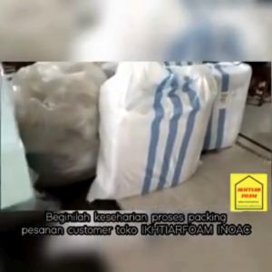 Busa INOAC EON LG DENSITY23 GARANSI 10 TAHUN anti kempes hanya busa tanpa caver busa kasur serbaguna