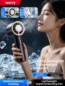 NIOYE | Portable Semiconductor Cooling Handheld Fan