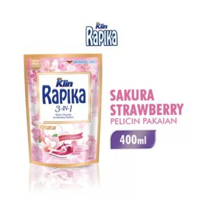 Rapika 3in1 Pelicin Pewangi Pelembut Pakaian Ciaran Semprot Setrika Baju