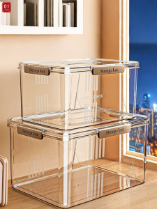Transparent Multi-functional Storage Box Hand-held Organizer
