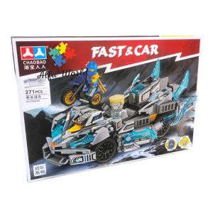 Mainan Anak Fast Car Block Brick DIY Bongkar Pasang Mobil NinjaGo Toys Ninja Go