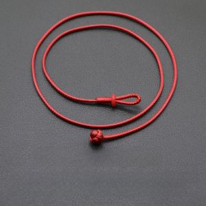 Handwoven Red And Black Crystal Jade Pendant Cord for Men And Women Necklace Replacement Chain Fine Style Pendant Rope