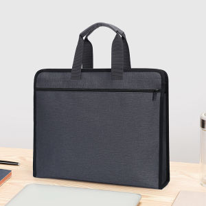 TONGGUMO | Custom Zippered Handheld Business Briefcase Oxford Fabric