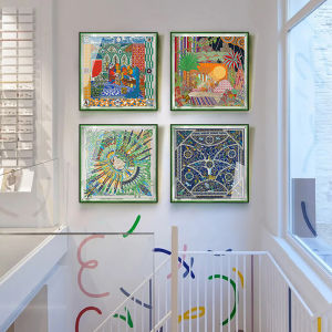 YASISHA | High-end Green Art Wall Hanging