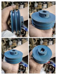 Puly Besi 5 - B2 - Lobang as 18mm 25mm 1 in 28mm 30mm 32mm 38 mm buntu   Pully Serbaguna