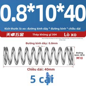 TIANZHUOJINSHU | Lò Xo Nén Chống Sốc